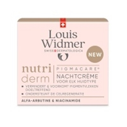 LOUIS WIDMER NUTRIDERM PIGMACARE NACHTCREME PARFUM